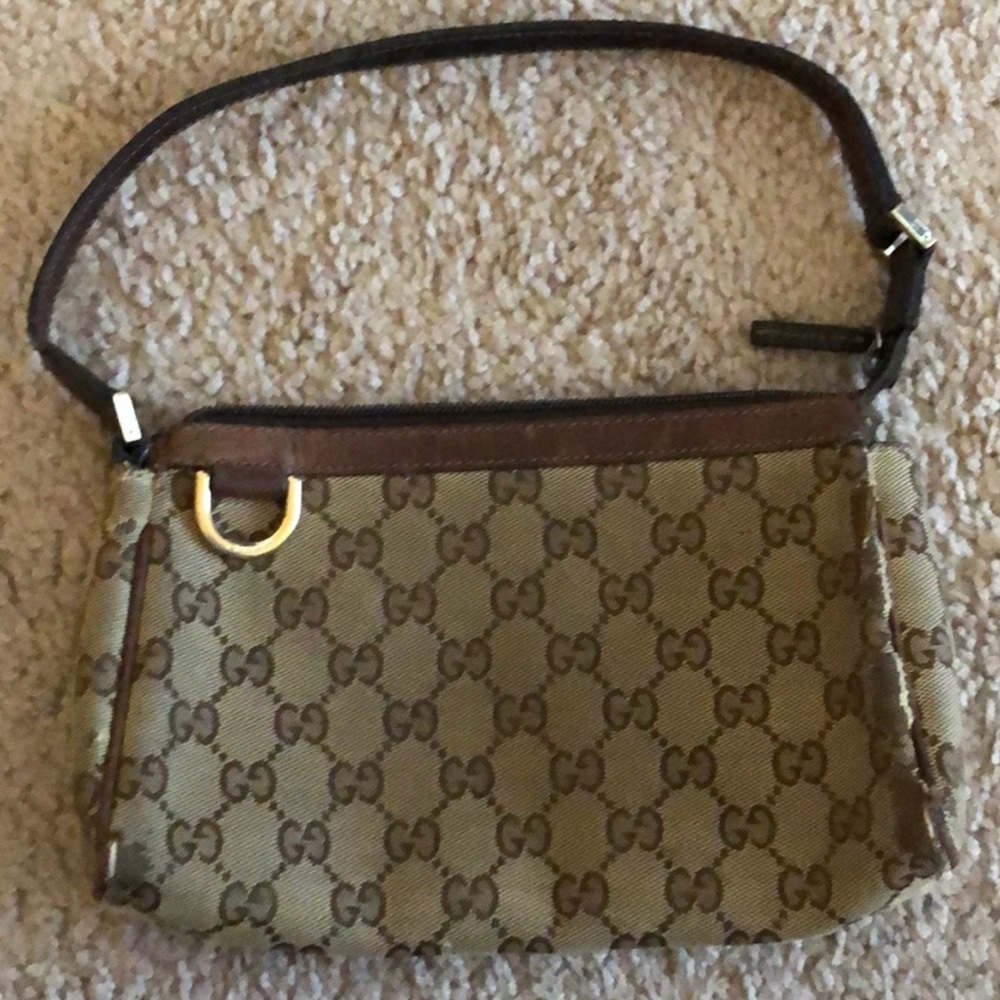 Gucci Monogram Abbey Pochette